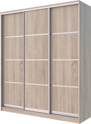 картинка Шкаф купе 3-х дверный с разделителем 2300 2014 620 от магазина КУПИ КУПЕ